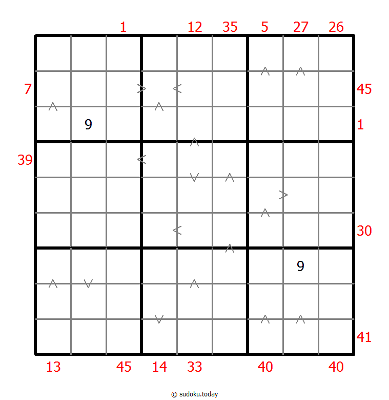 混合数独（前X数和+数比） #26665