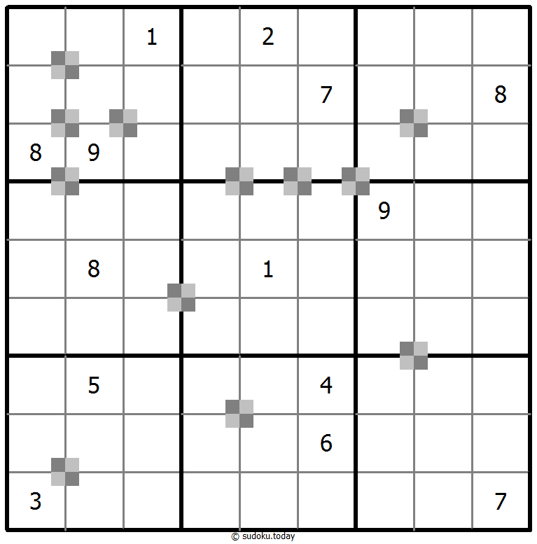 双色蛋糕数独 #64767