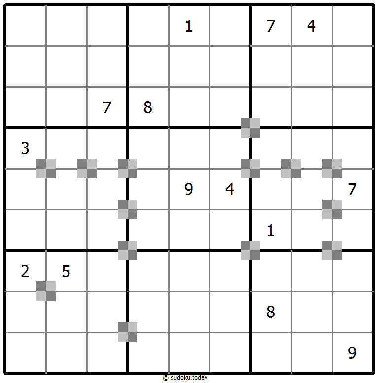 双色蛋糕数独 #64768