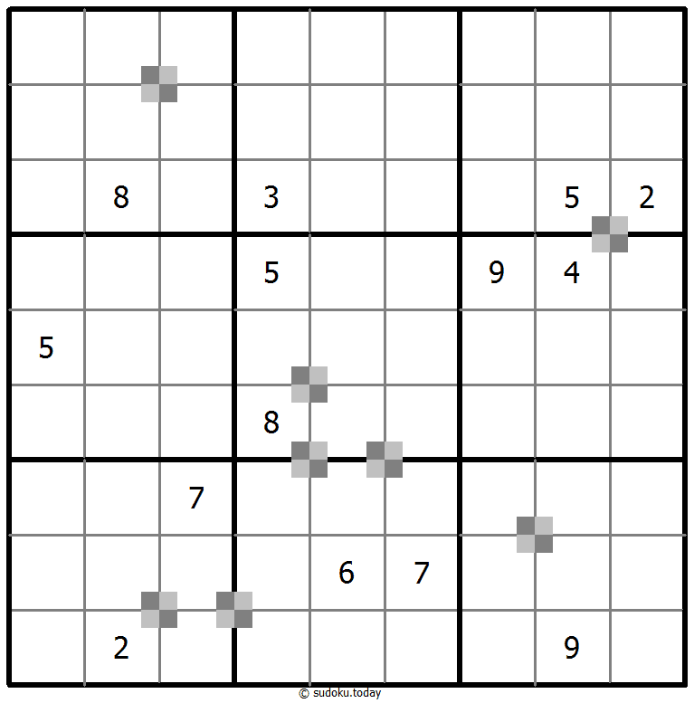 双色蛋糕数独 #64769