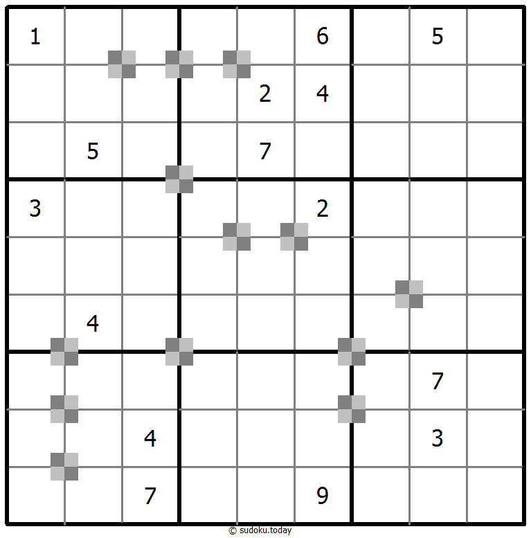 双色蛋糕数独 #64772