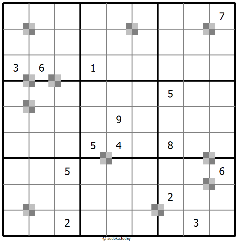 双色蛋糕数独 #64777