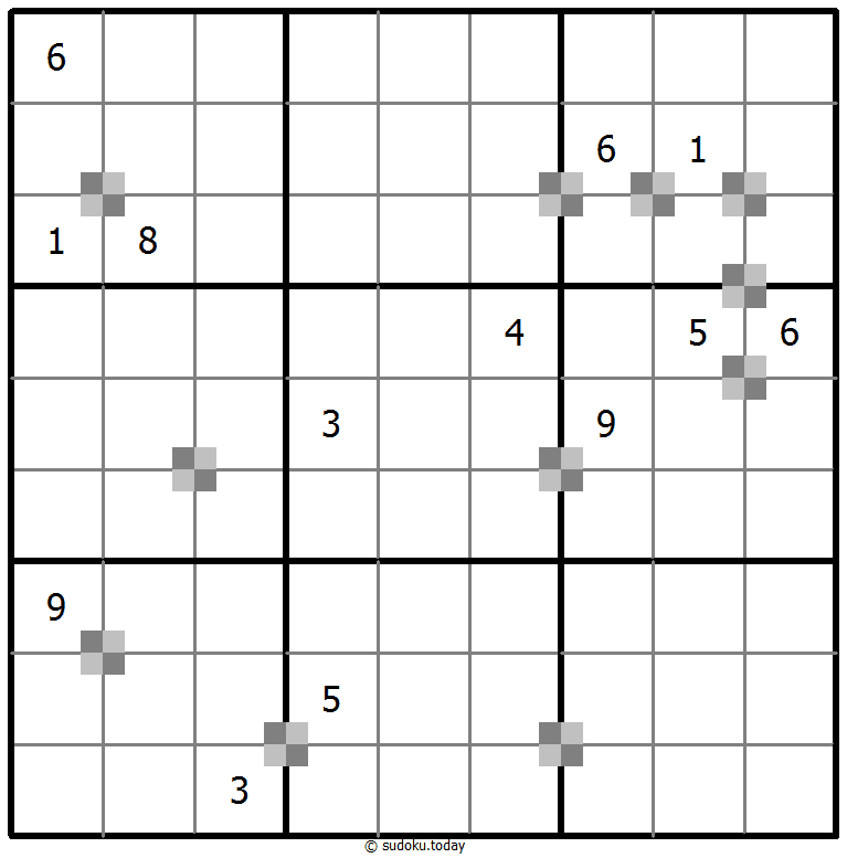 双色蛋糕数独 #64781