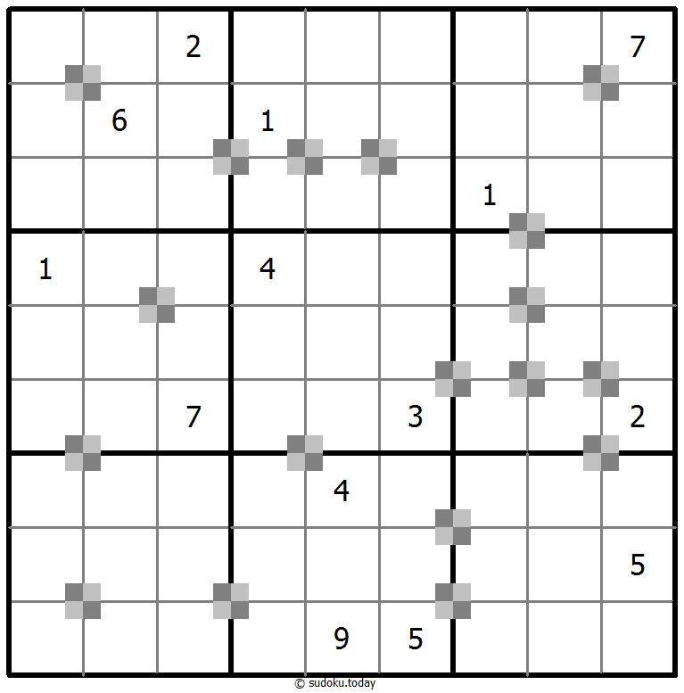 双色蛋糕数独 #64786