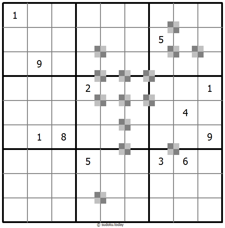 双色蛋糕数独 #64792
