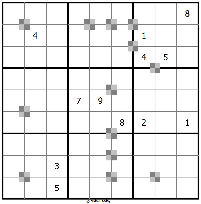 双色蛋糕数独 #64793