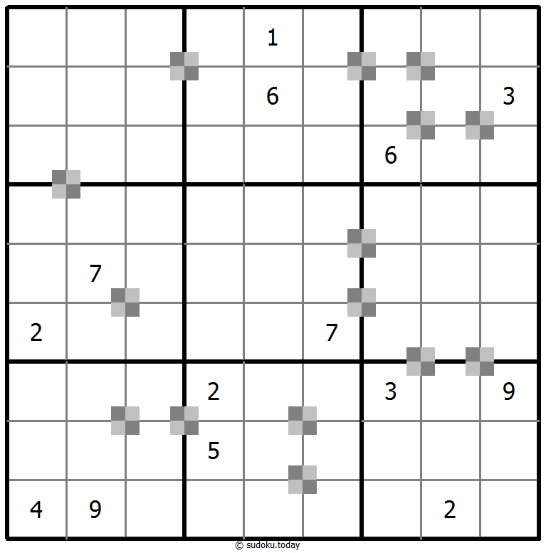 双色蛋糕数独 #64795