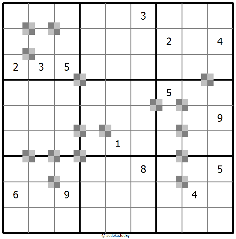 双色蛋糕数独 #64796