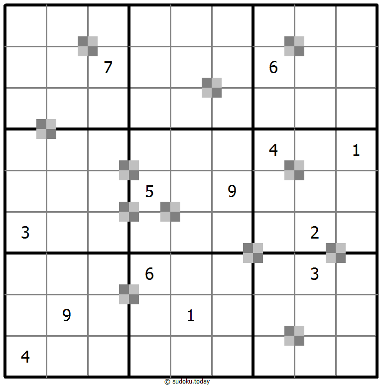 双色蛋糕数独 #64797