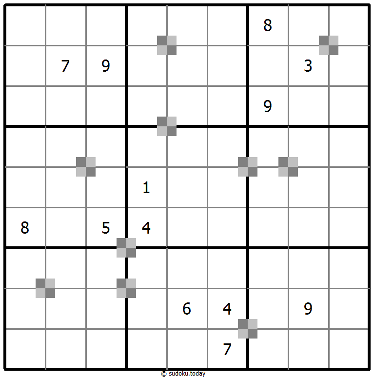 双色蛋糕数独 #64799