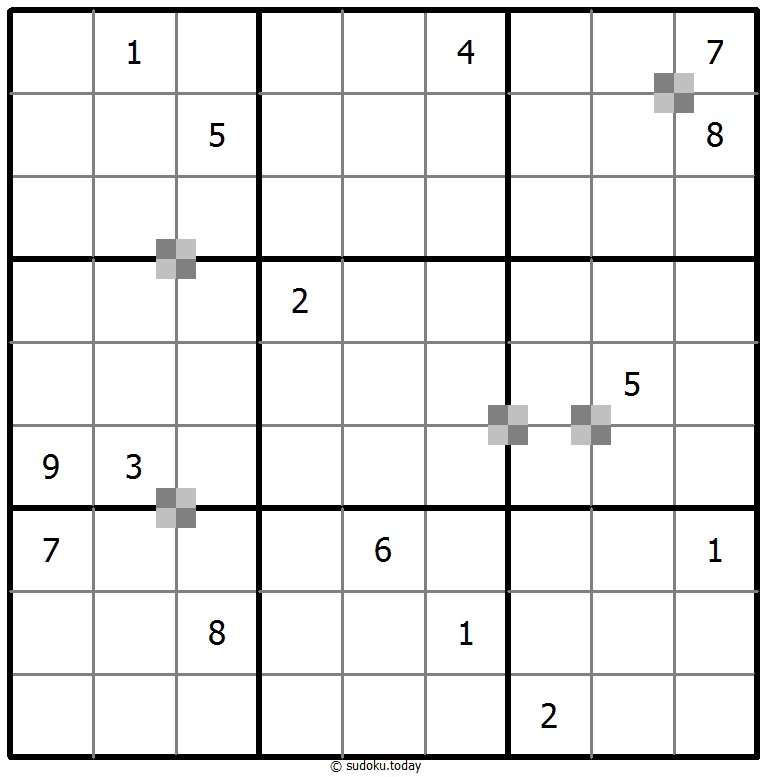 双色蛋糕数独 #64800