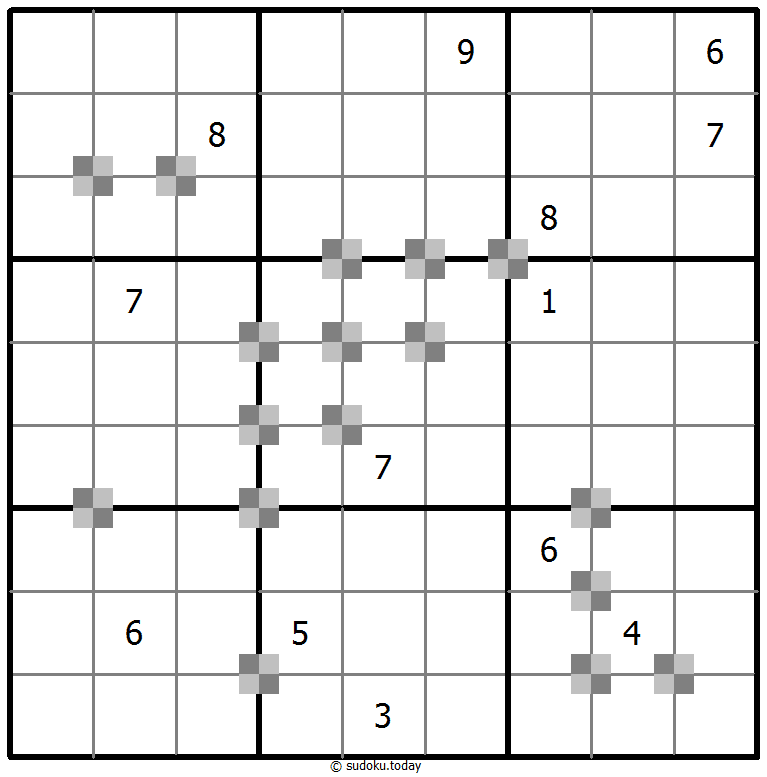 双色蛋糕数独 #64802