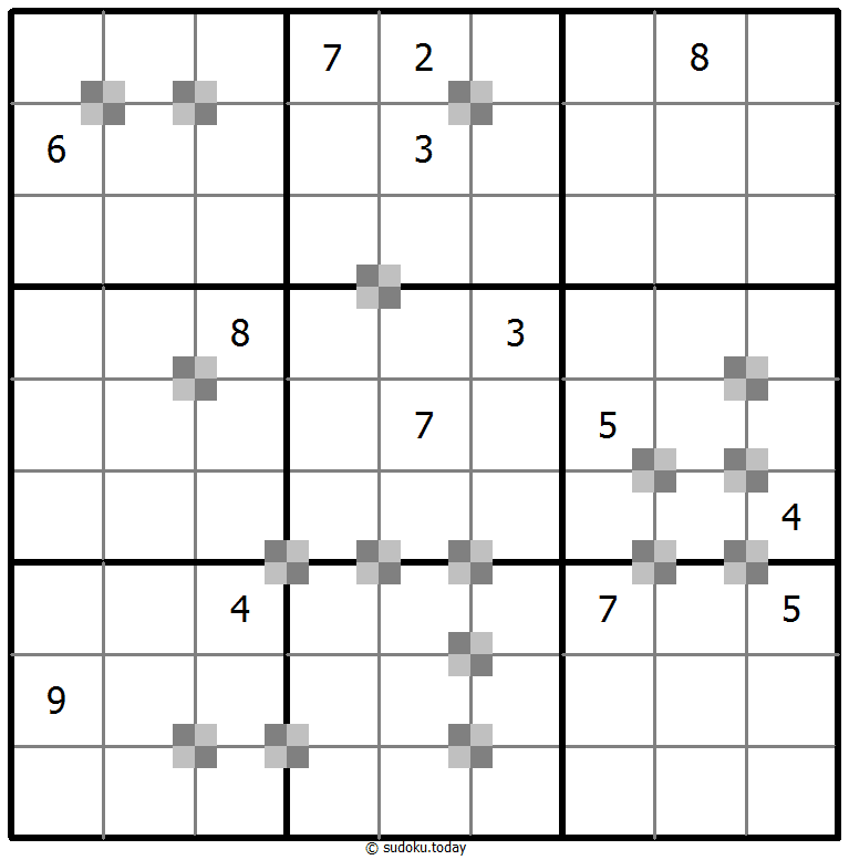 双色蛋糕数独 #64804