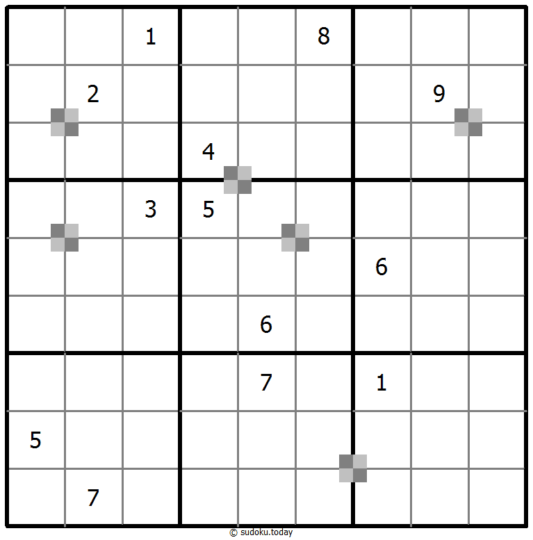 双色蛋糕数独 #64806
