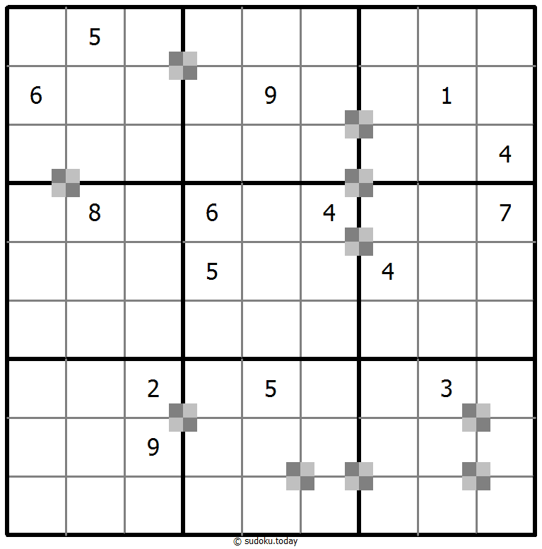 双色蛋糕数独 #64807