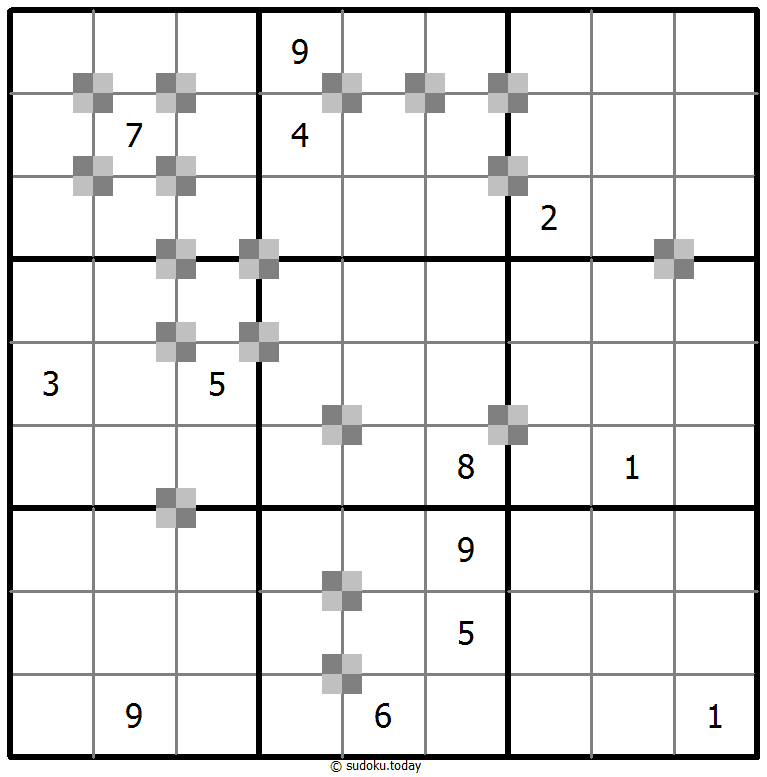 双色蛋糕数独 #64808