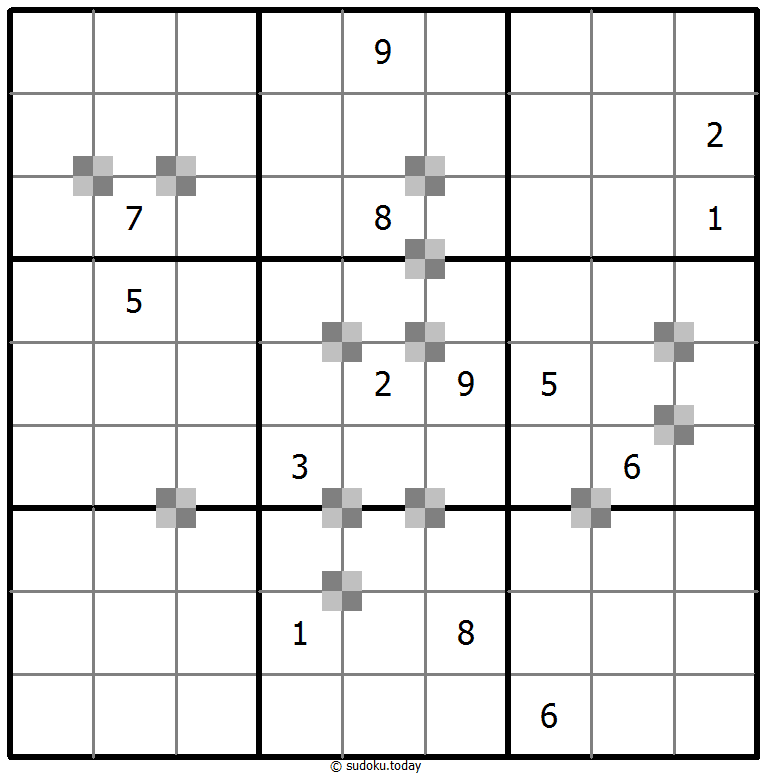 双色蛋糕数独 #64811