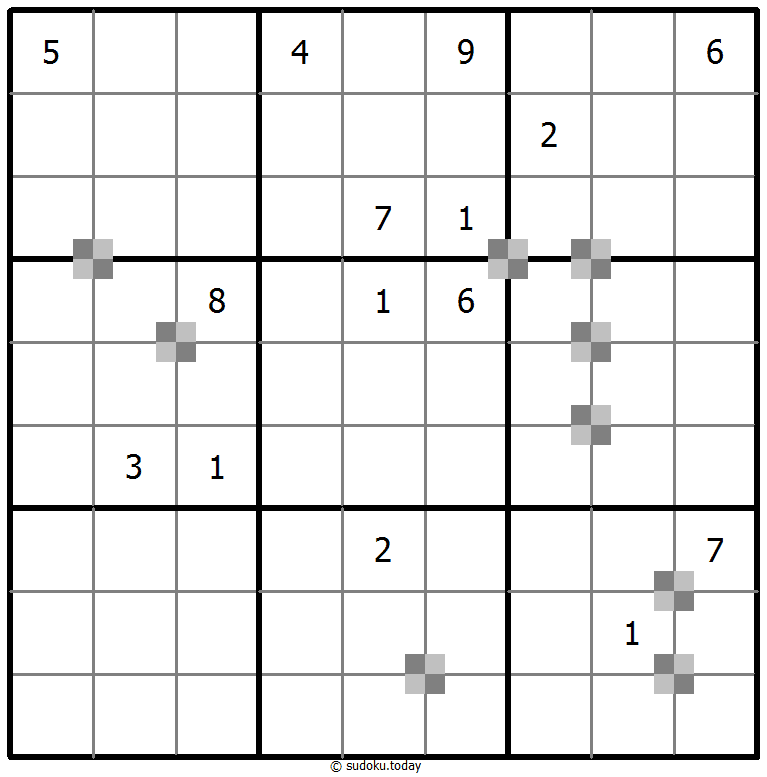 双色蛋糕数独 #64816