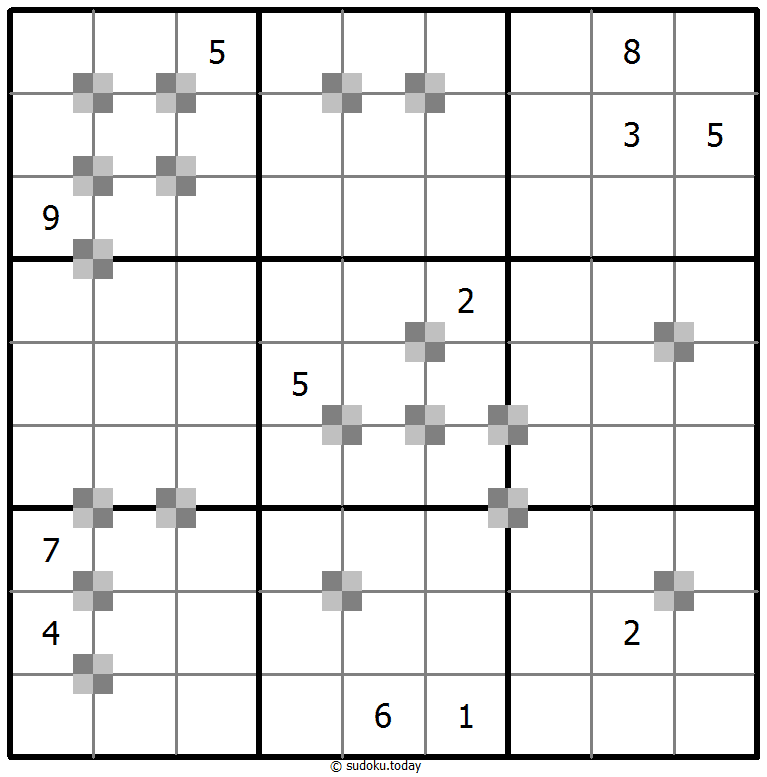 双色蛋糕数独 #64820