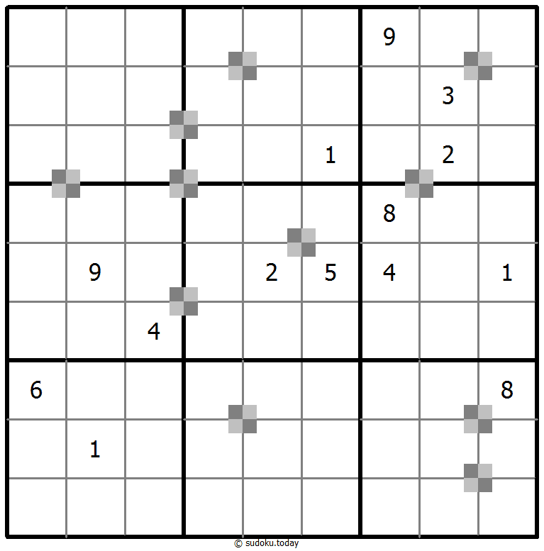 双色蛋糕数独 #64828