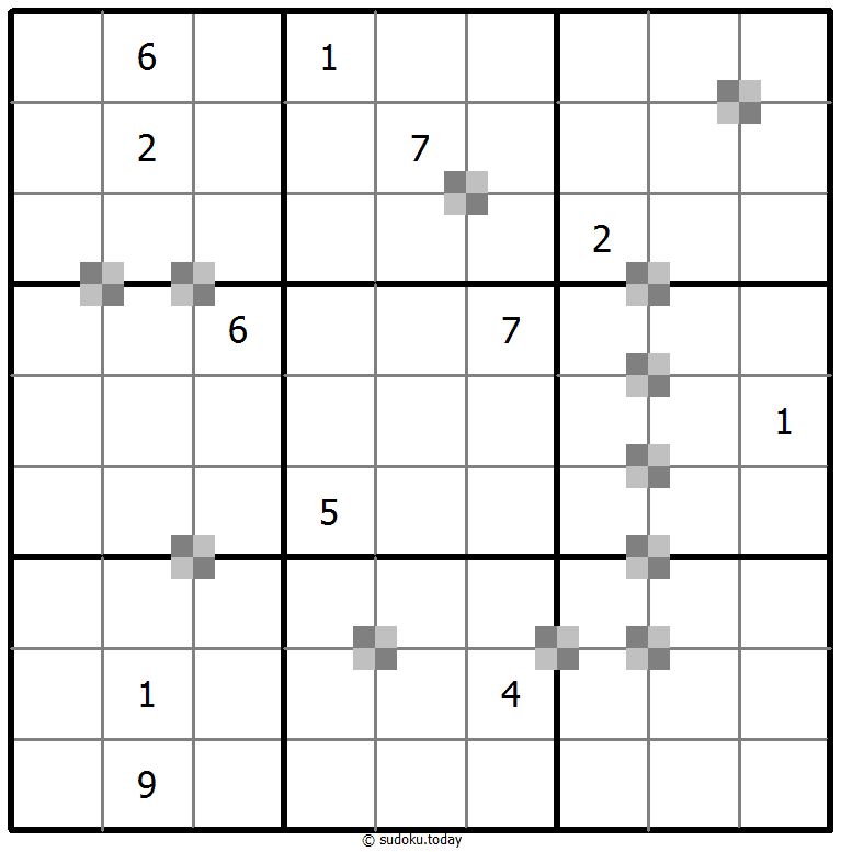 双色蛋糕数独 #64831
