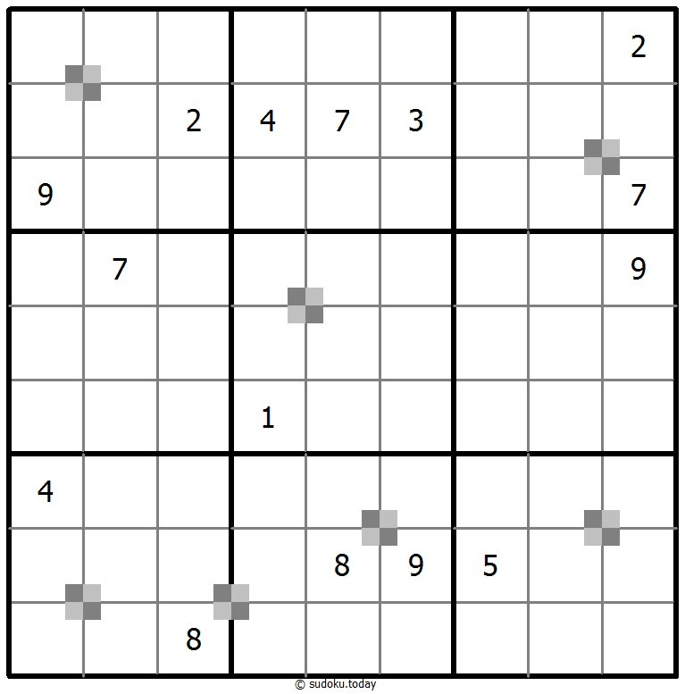双色蛋糕数独 #64833