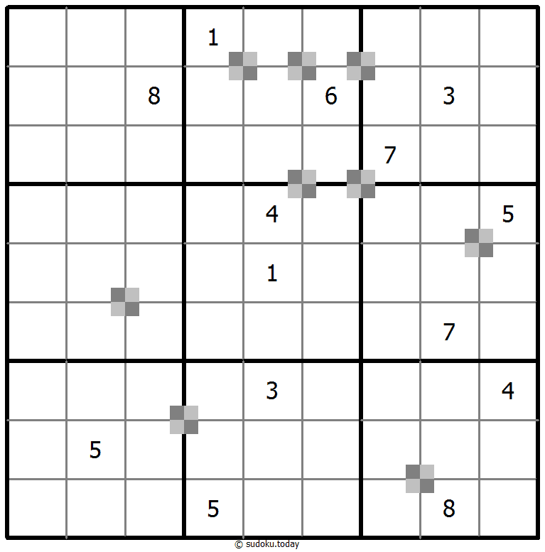 双色蛋糕数独 #64835