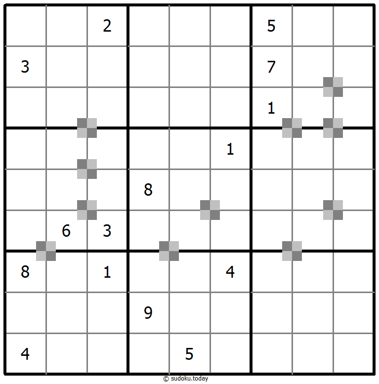 双色蛋糕数独 #64839