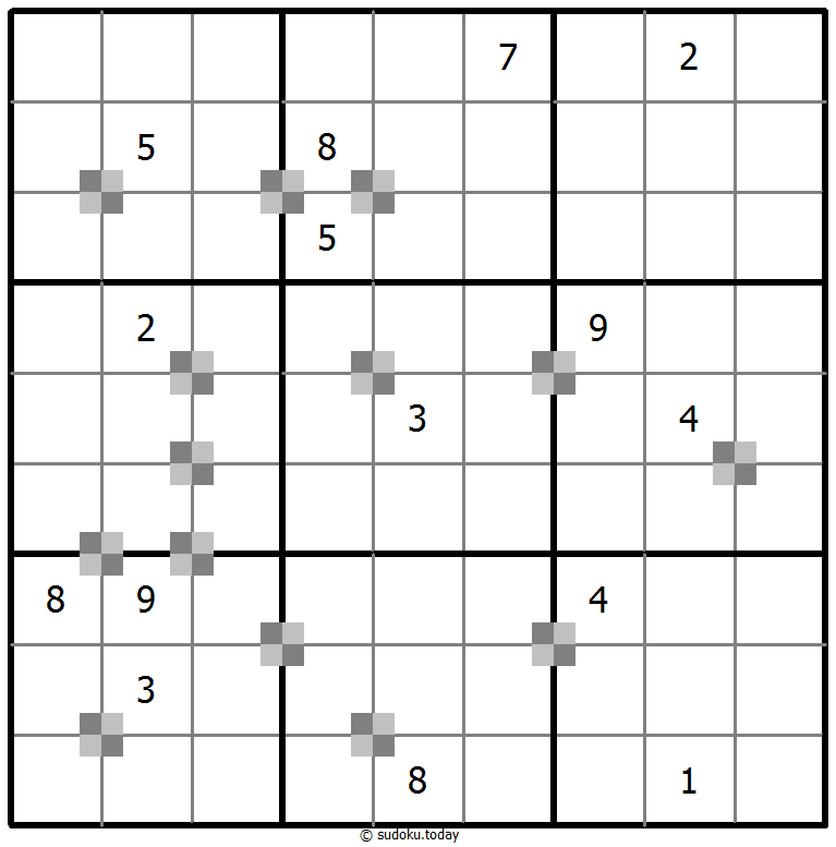 双色蛋糕数独 #64843