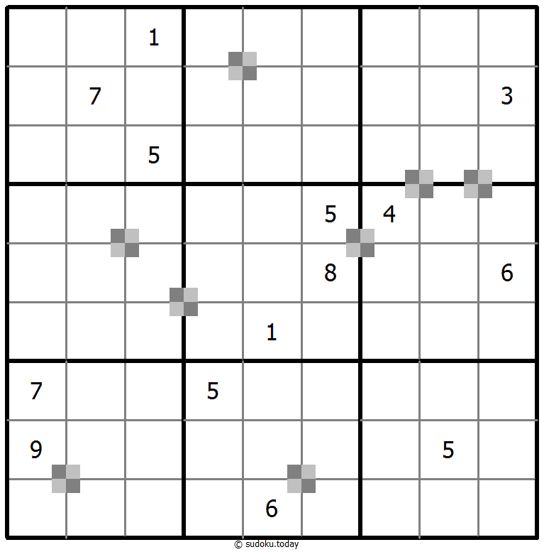 双色蛋糕数独 #64846