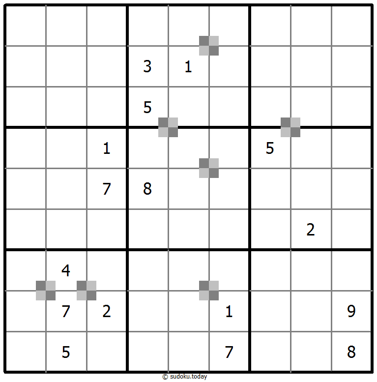 双色蛋糕数独 #64854