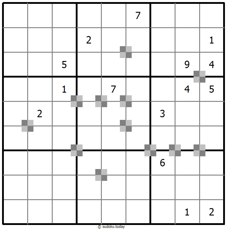 双色蛋糕数独 #64856