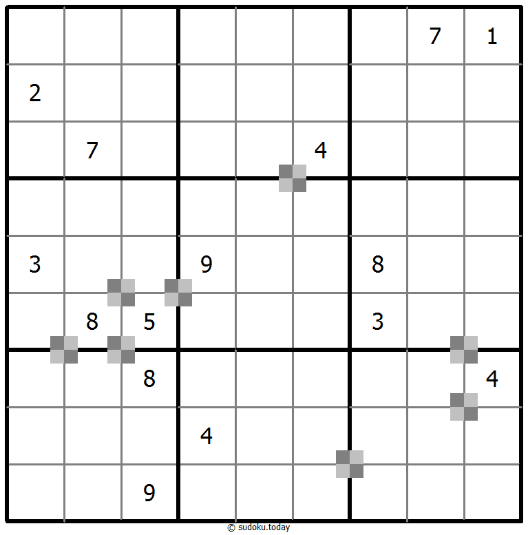 双色蛋糕数独 #64859