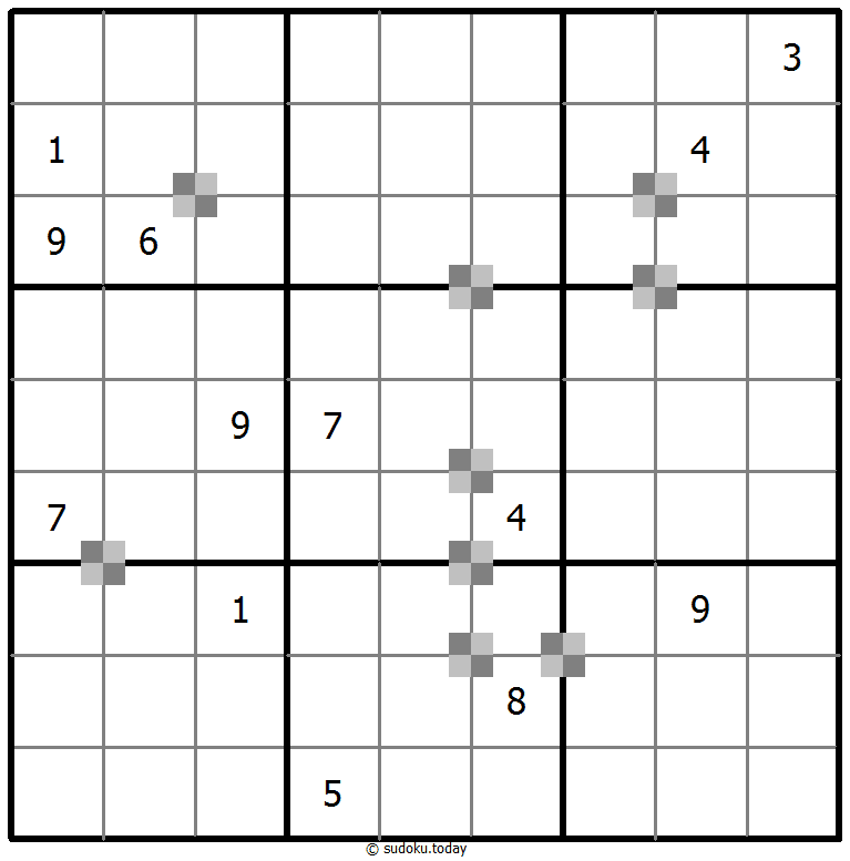 双色蛋糕数独 #64860