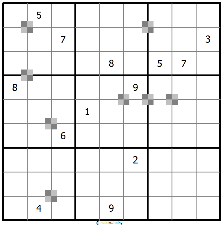 双色蛋糕数独 #64861