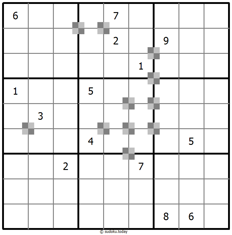 双色蛋糕数独 #64868