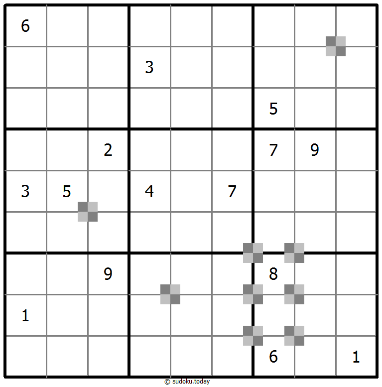 双色蛋糕数独 #64873