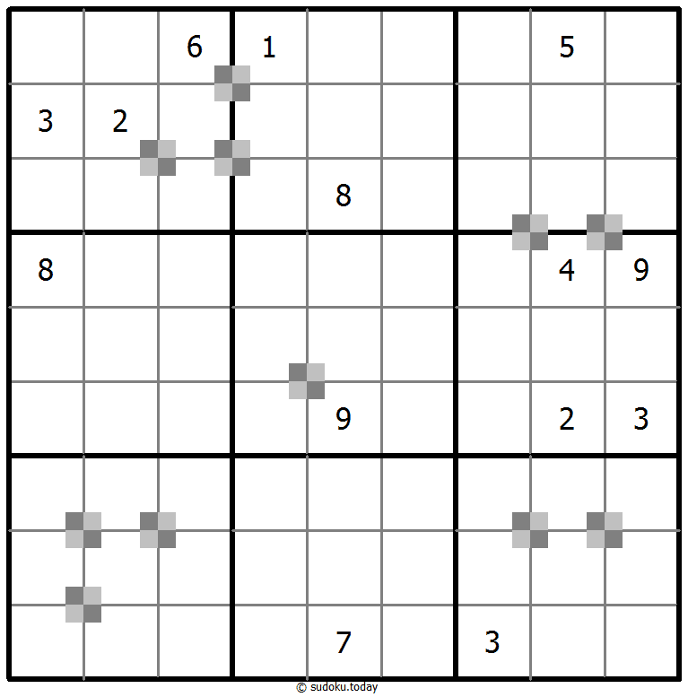 双色蛋糕数独 #64874