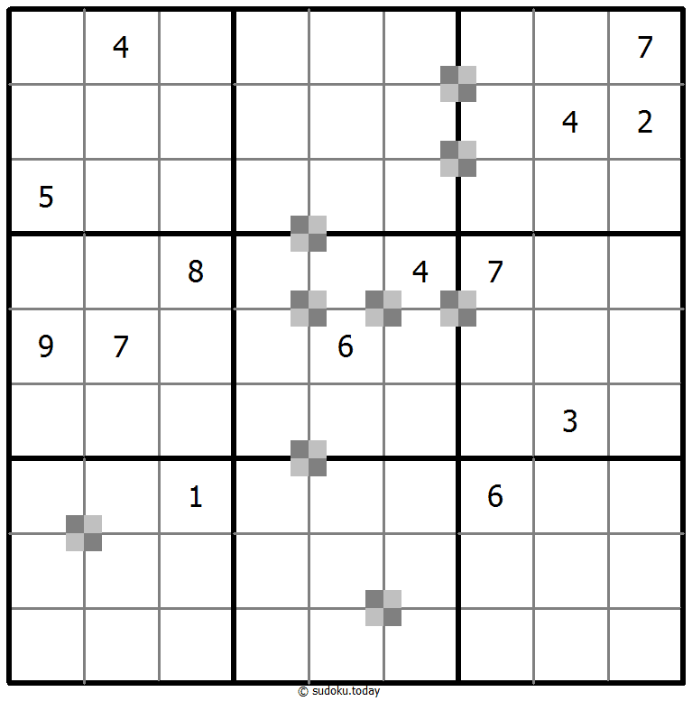 双色蛋糕数独 #64885