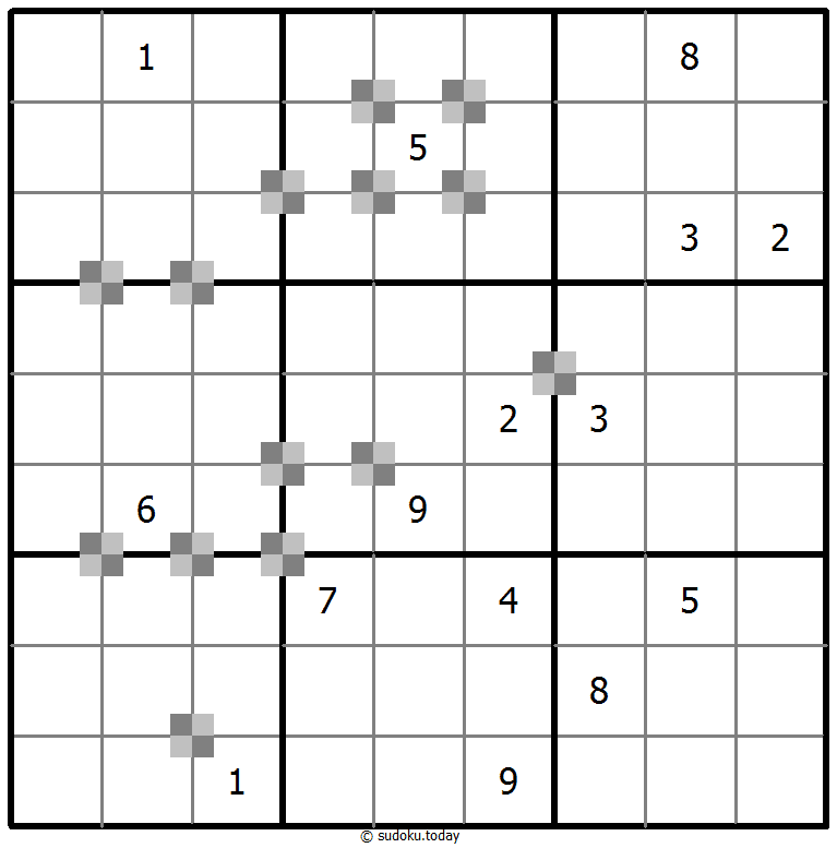 双色蛋糕数独 #64888