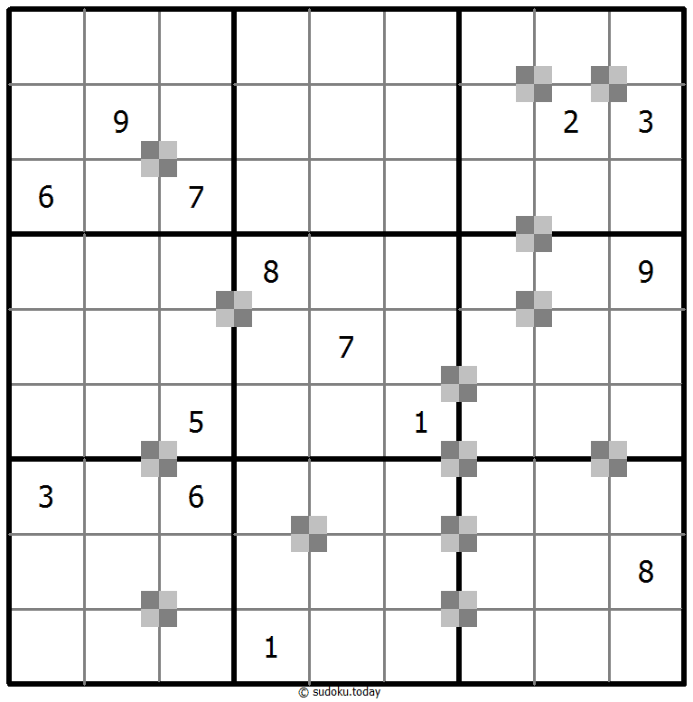 双色蛋糕数独 #64890