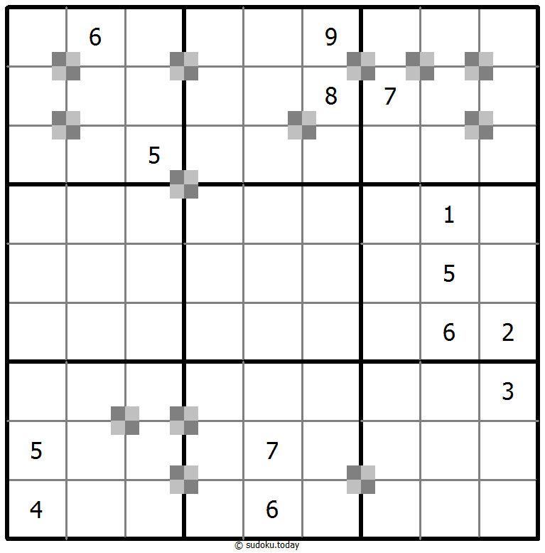 双色蛋糕数独 #64893