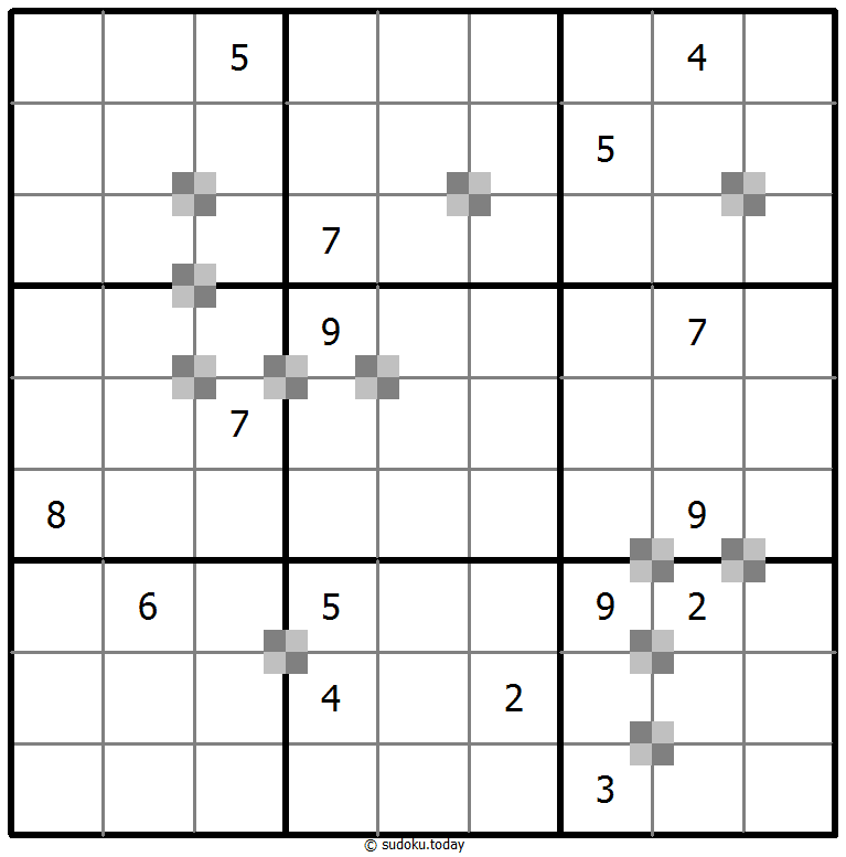 双色蛋糕数独 #64899