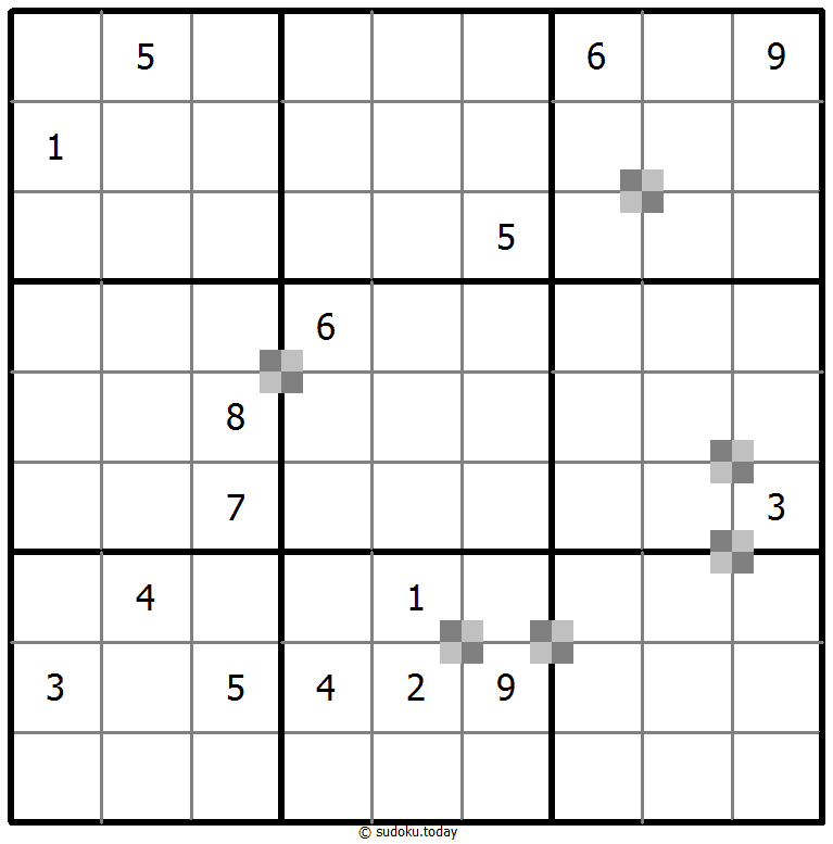 双色蛋糕数独 #64902
