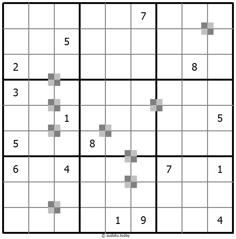双色蛋糕数独 #64903