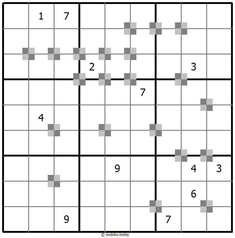 双色蛋糕数独 #64904