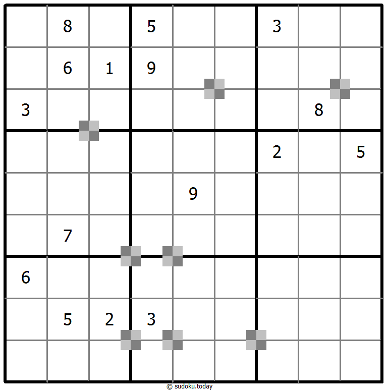 双色蛋糕数独 #64906