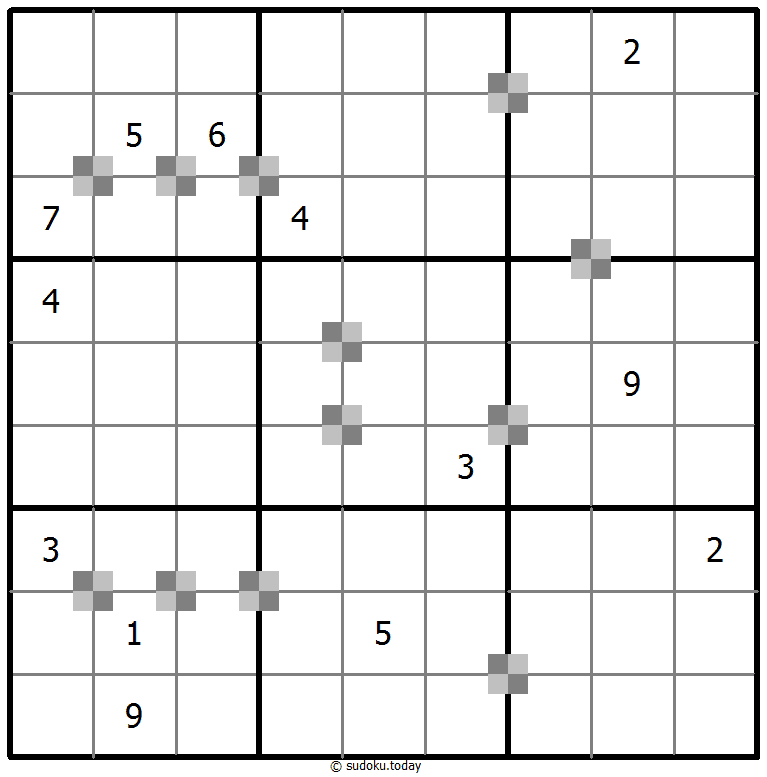 双色蛋糕数独 #64914