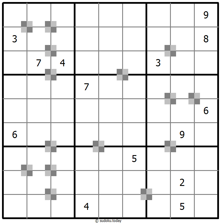 双色蛋糕数独 #64923