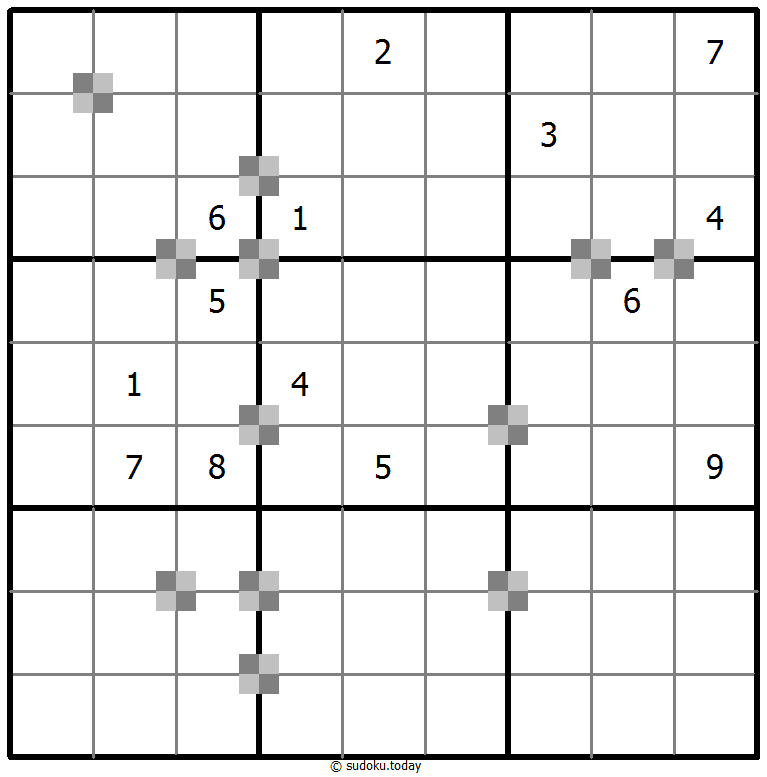 双色蛋糕数独 #64931